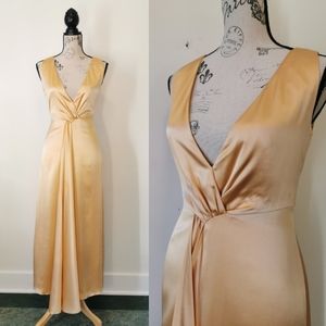 Old Hollywood glam maxi gown